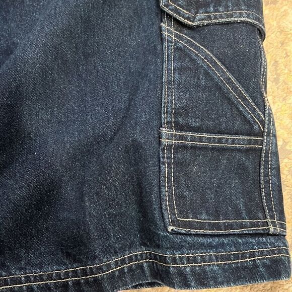 Johnny Blaze Method Man Hip Hop Jeans Shorts Rap 90s Wu Tang Wu Wear Men Size 32 - Picture 10 of 10